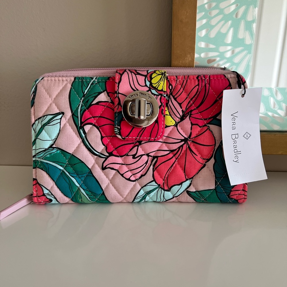 Vera Bradley Turn Lock Wallet